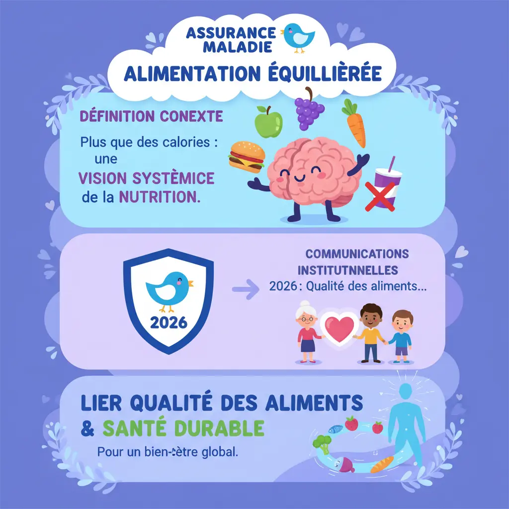 alimentation équilibrée - Assurance Maladie