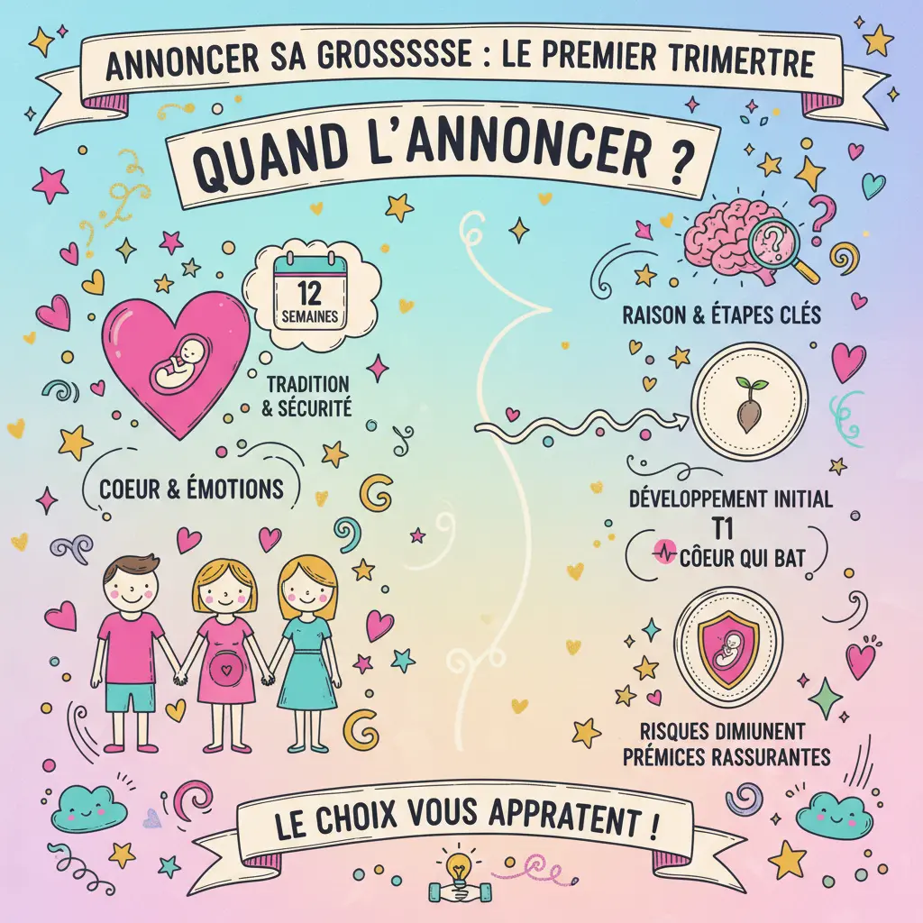 annonce de grossesse - premier trimestre