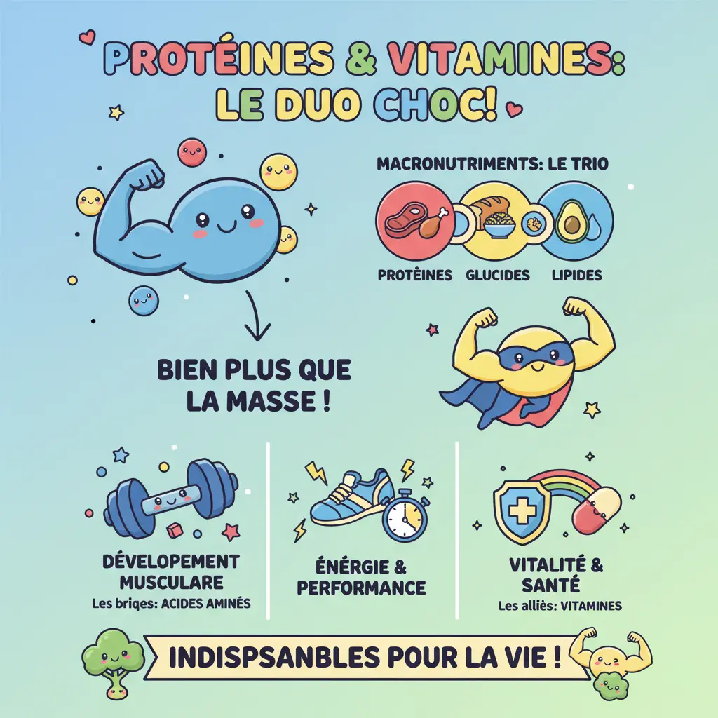 protéines - vitamines