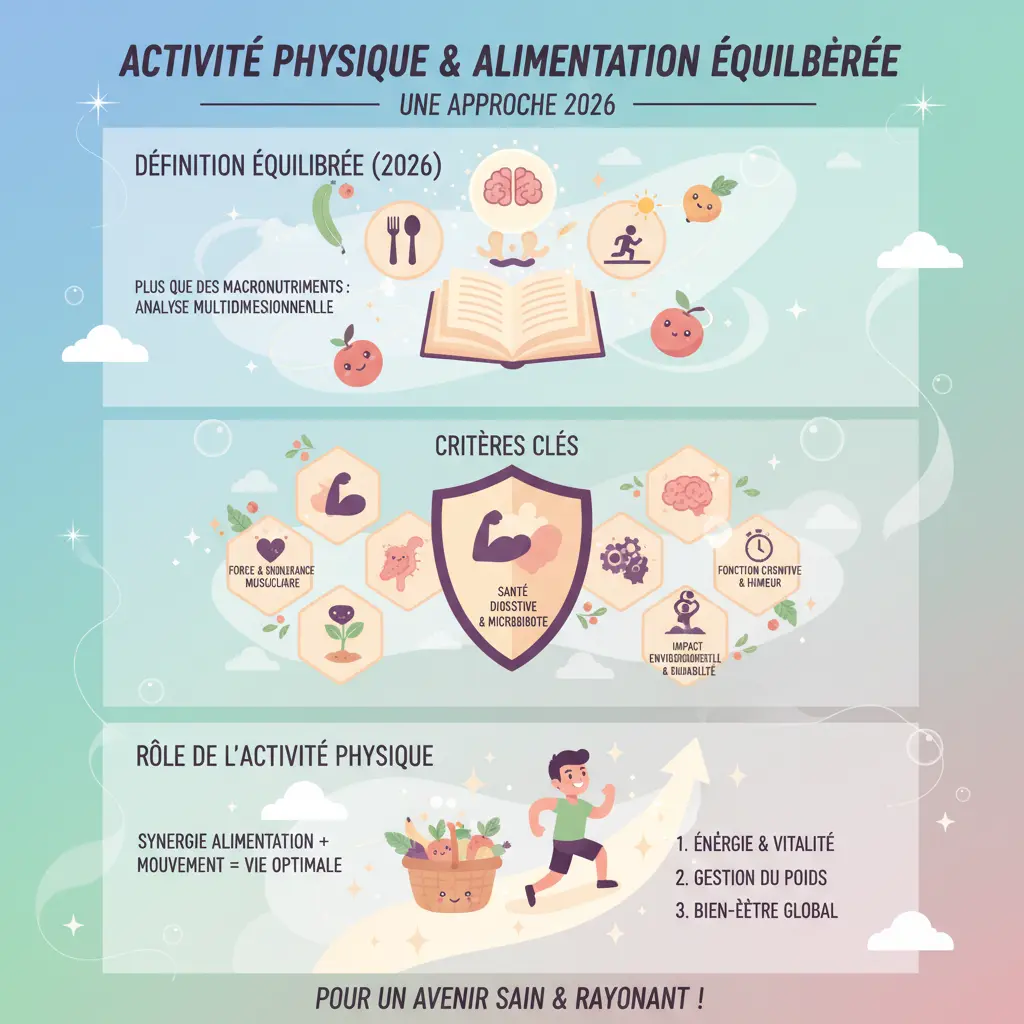 alimentation équilibrée - activité physique